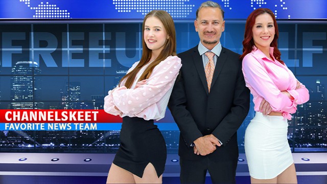 Ебля с двумя - жаркое порево с милф